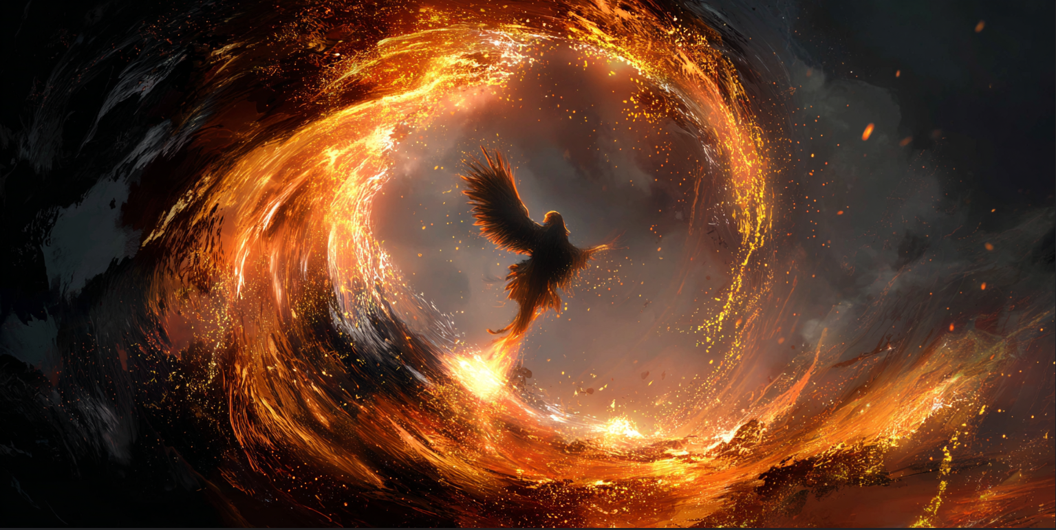 Phoenix Ascending | Limited Edition Digital Art